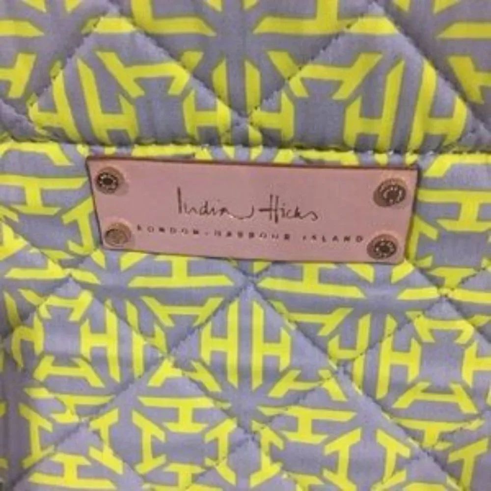 India Hicks Riviera Basket - Rapeseed - NWT - Picture 5 of 6